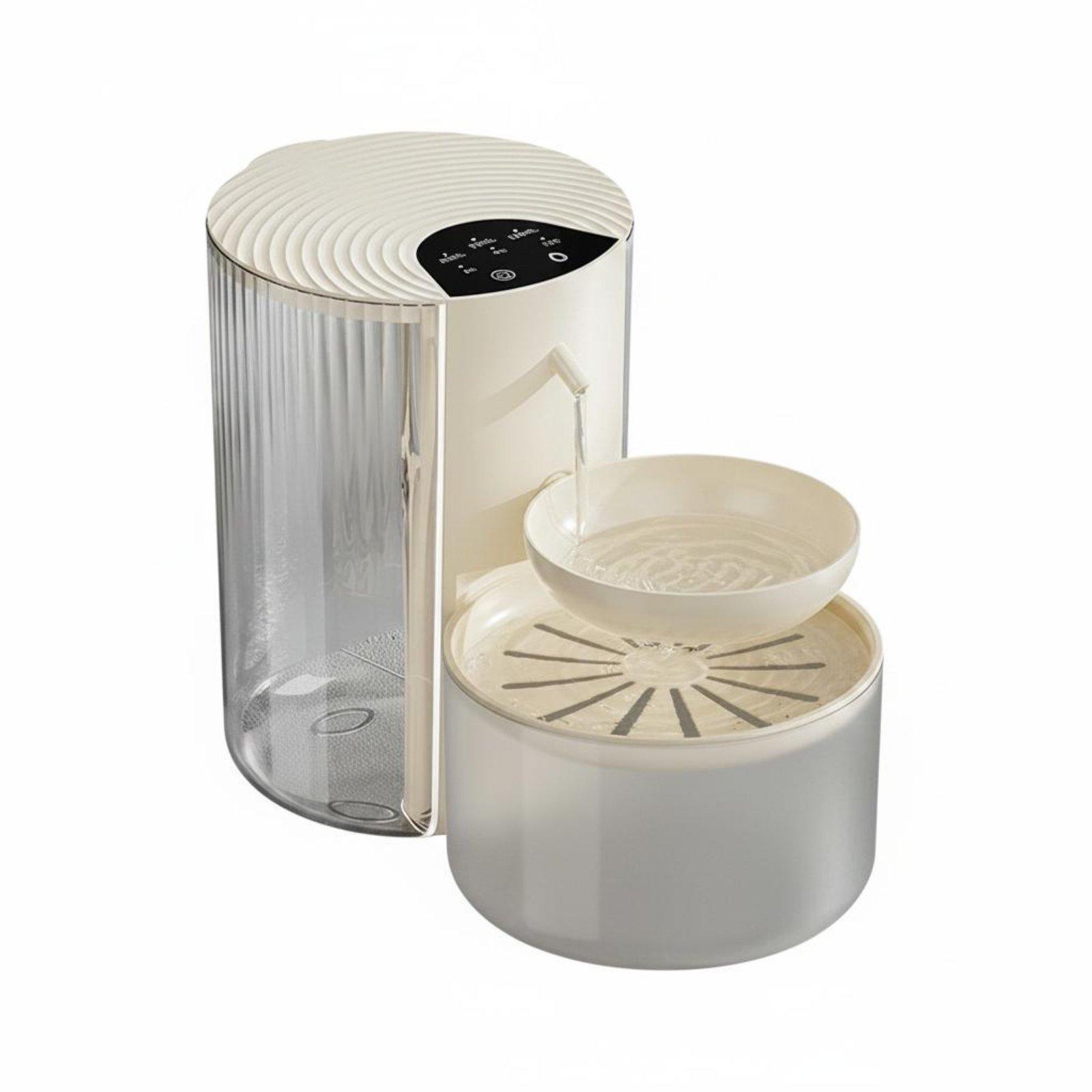 Automatic Cat Water Dispenser 3L - Automatic Cat Water bowl Separator Dispenser
