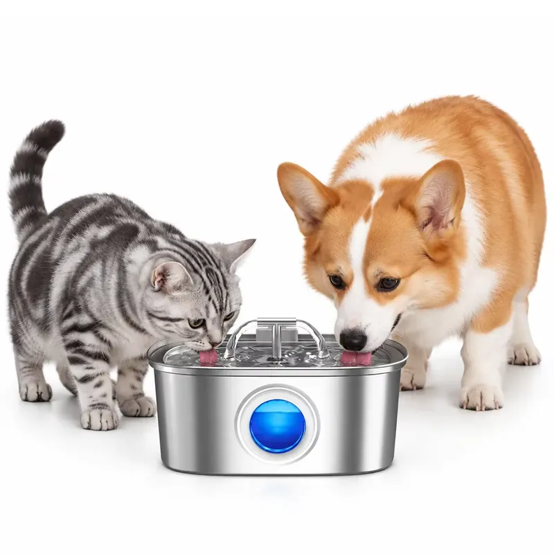 Pet Water Fountain Stainless Steel - For 304 Stainless Steel 3.2L Automatic