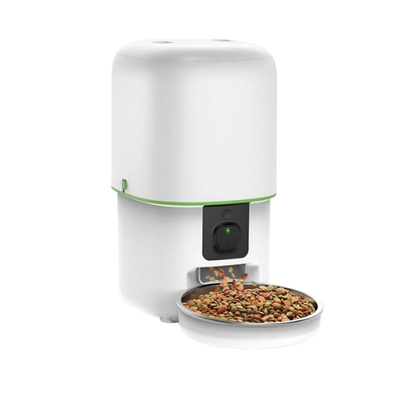 Smart Pet Feeder Camera Wifi - Smart Pet Cat Food Kibble Dispenser