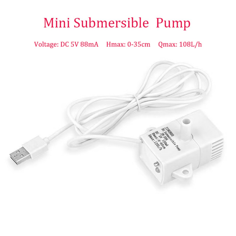 Pet Water Fountain Pump Replacement - Mini Water Pump Pet Cat Water