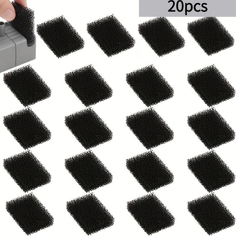 Pet Water Fountain Pump Replacement - 20Pcs Cat Water Fountain Foam Filter,