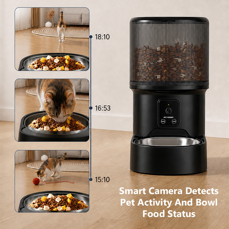 Pet Feeder App Control Portion - 4L Smart Pet Feeder With 2