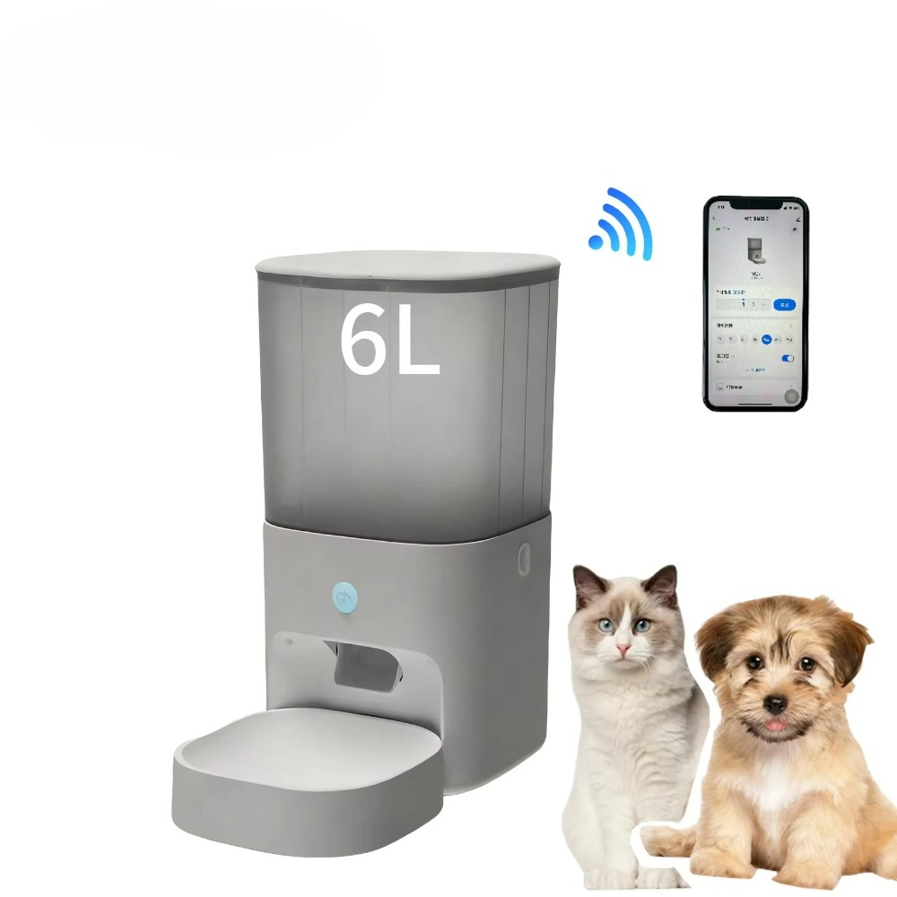 6L Automatic Timed Feeder Pet  - đánh giá và giá Automatic Cat Feeder 6L Timed
