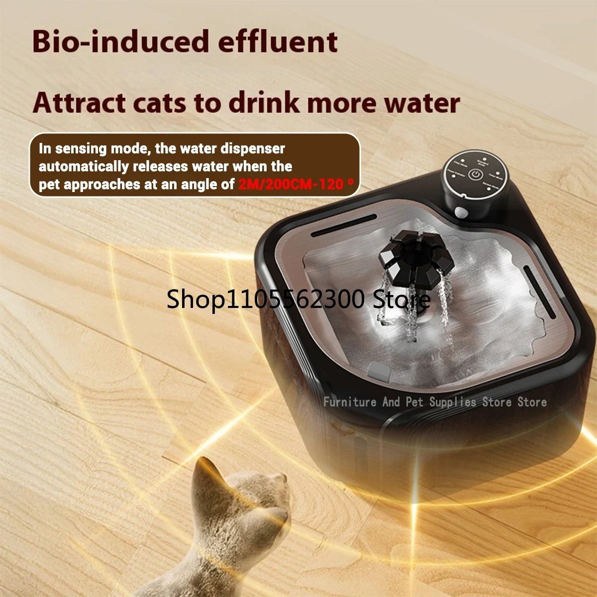 Wireless Automatic Cat Water F - đánh giá và giá Wireless Pet Water Fountain Battery