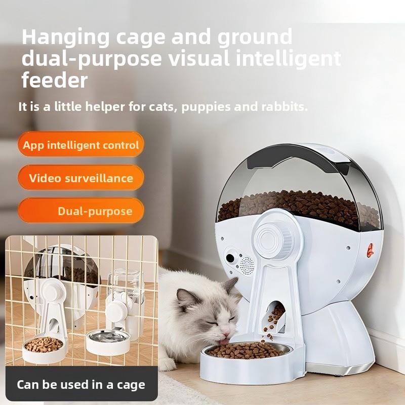 WiFi Pet Smart Feeder with HD  - đánh giá và giá Smart Pet Feeder Camera Wifi
