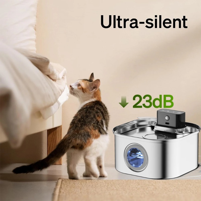 ZHAYA   Wireless Charging Auto - đánh giá và giá Wireless Pet Water Fountain Battery