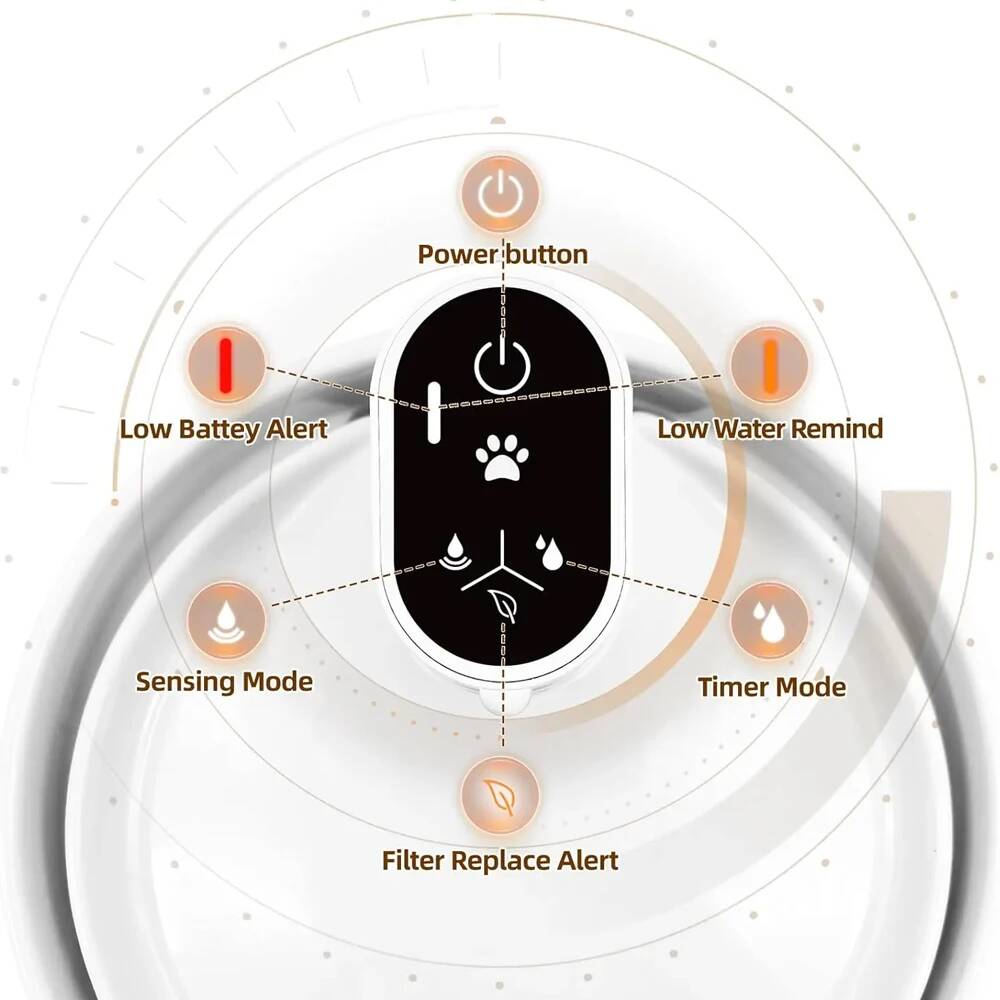 Automatic Ceramic Cat Fountain - đánh giá và giá Wireless Pet Water Fountain Battery