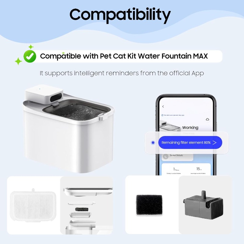 12 PCS Upgraded Pet Cat Kit Wa - đánh giá và giá Automatic Cat Water Dispenser 3L