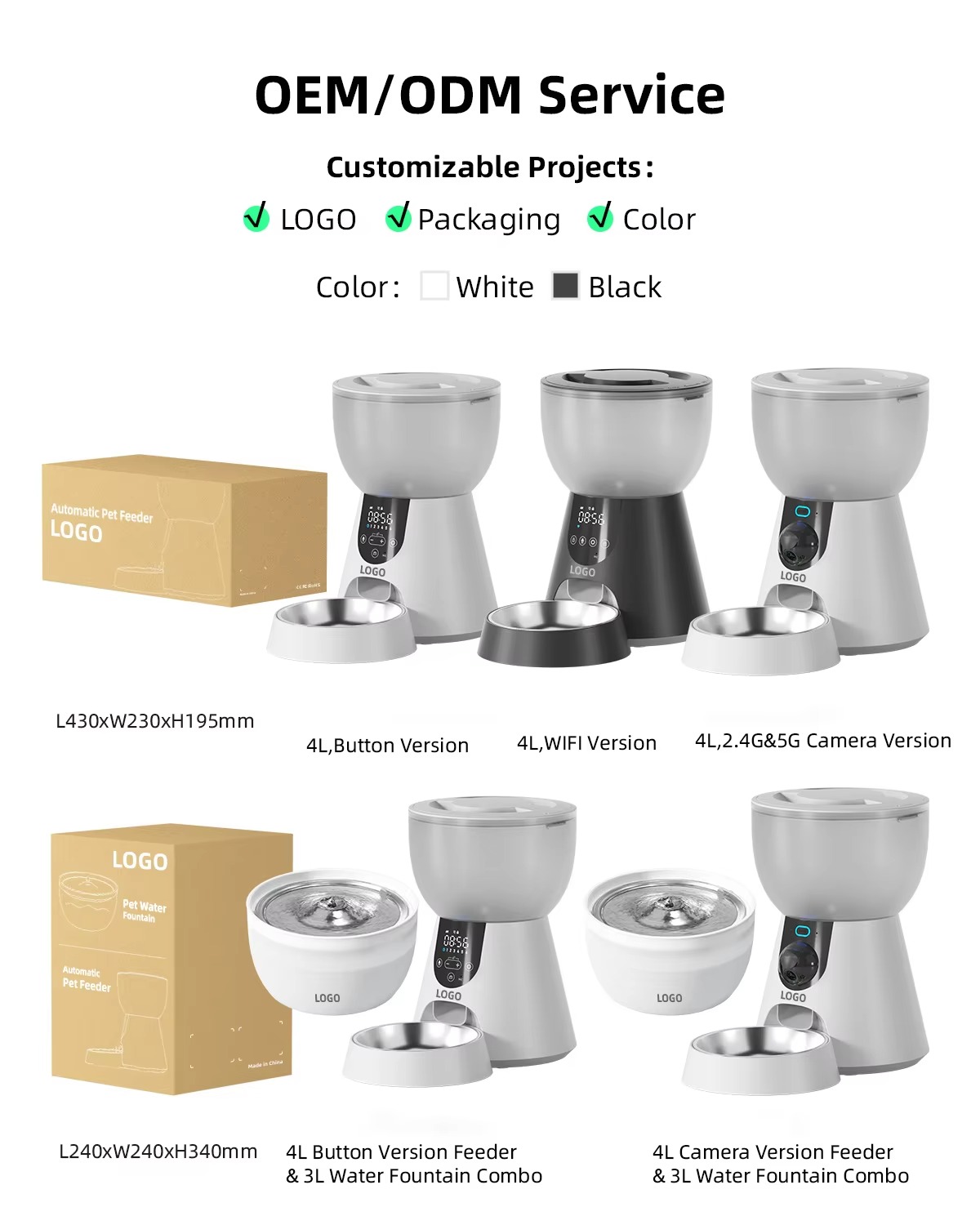FurStarAutomatic Pet Feeder 4L - đánh giá và giá Smart Pet Water Fountain Wifi