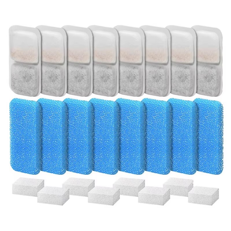 8 Set Cat Water Fountain Filte - đánh giá và giá Pet Fountain Filter Replacement