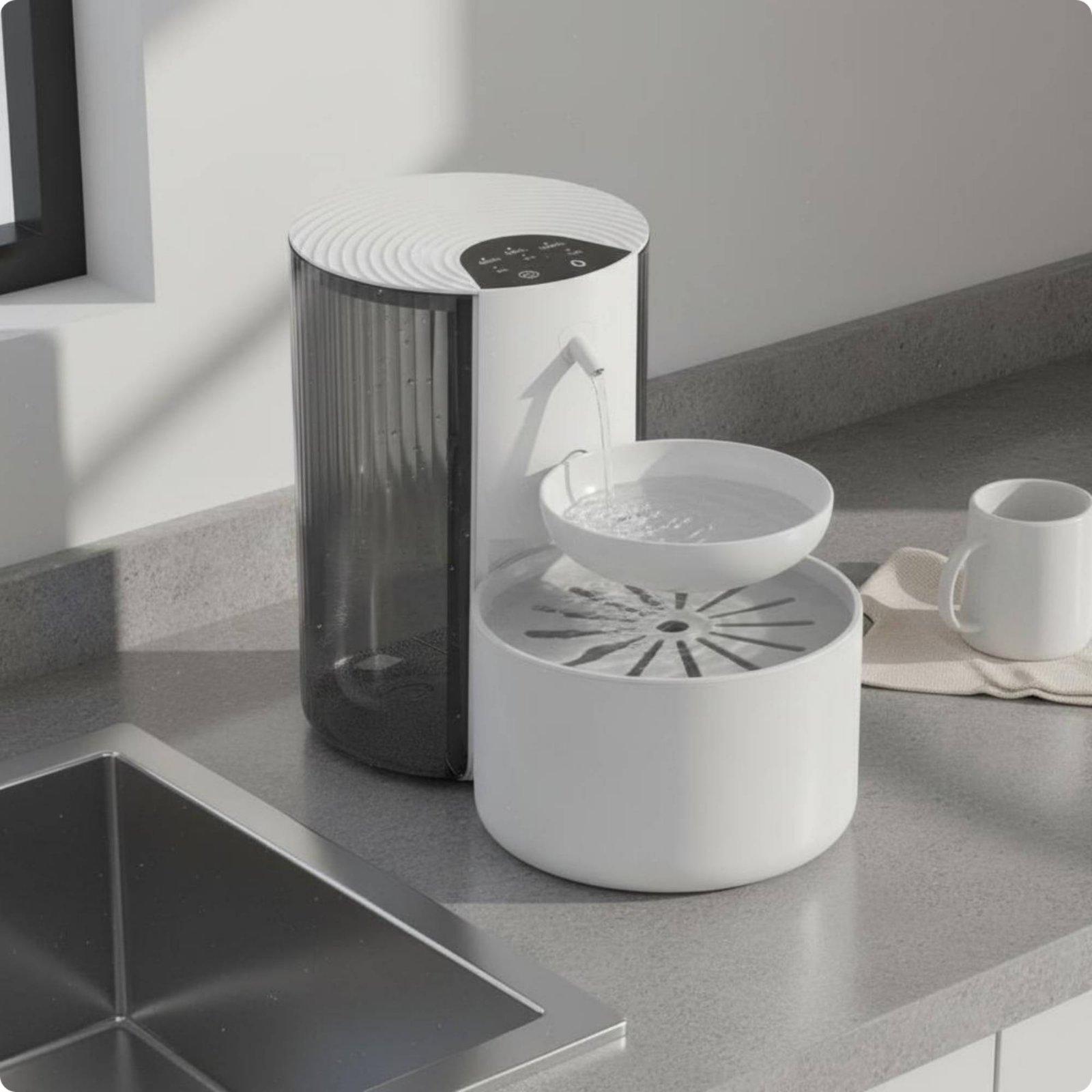 Automatic Cat Water bowl Separ - đánh giá và giá Automatic Cat Water Dispenser 3L