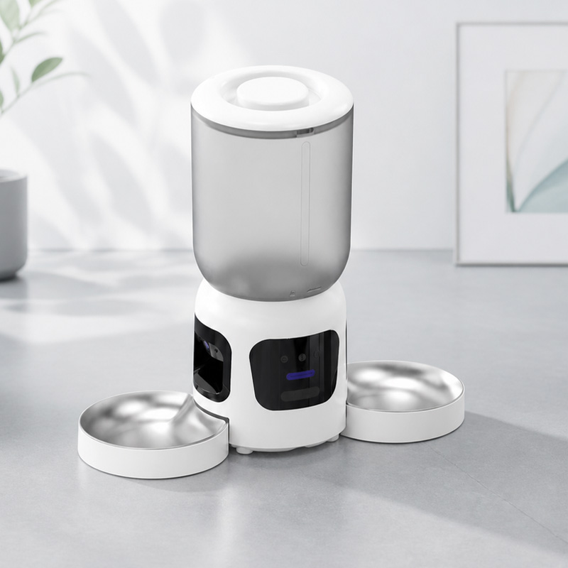 Automatic Smart Pet Feeder Dou - đánh giá và giá Pet Feeder App Control Portion