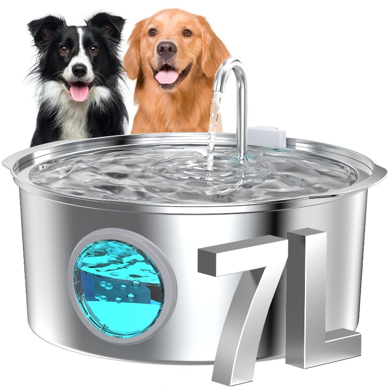 Stainless Steel Pet Water Foun - đánh giá và giá Dog Water Fountain Large