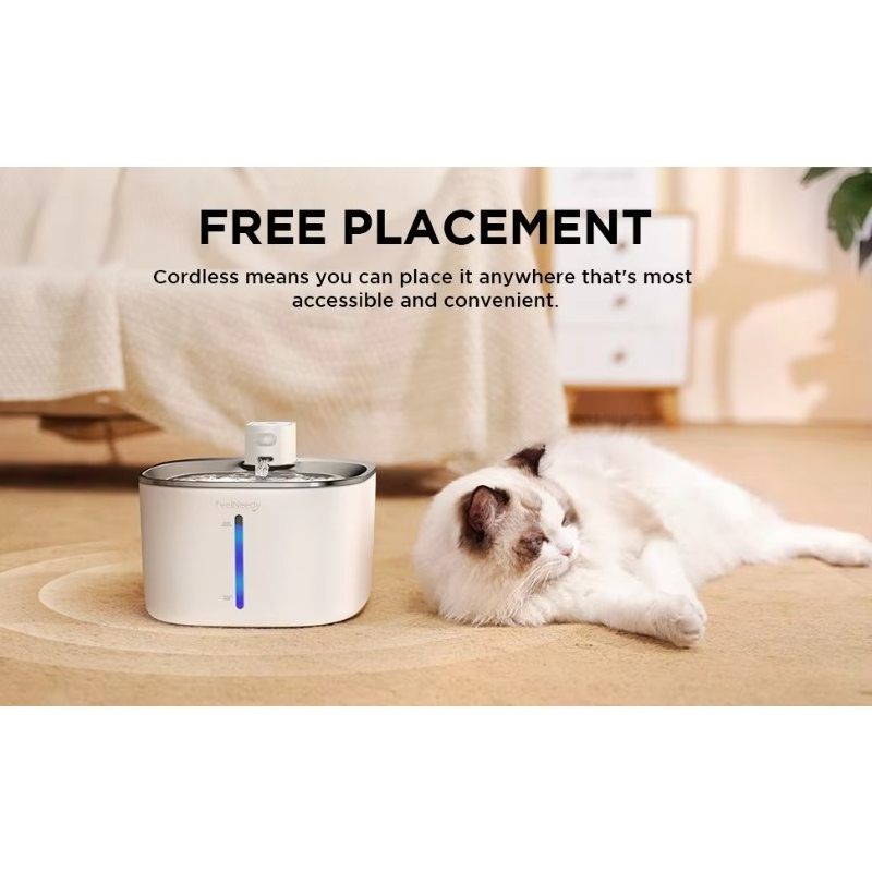 Stainless Steel Pet Water Bowl - đánh giá và giá Pet Water Fountain Stainless Steel