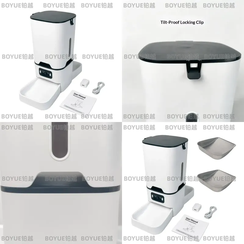 for 7L Stainless Steel Portabl - đánh giá và giá Pet Feeder App Control Portion