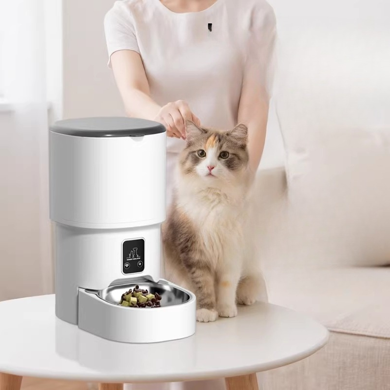 Automatic Pet Feeder WiFi Smar - đánh giá và giá Pet Feeder App Control Portion