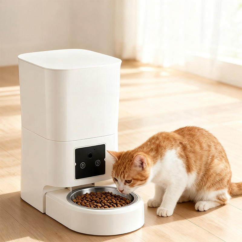 6L Smart Pet Feeder Automatic  - đánh giá và giá Automatic Cat Feeder 6L Timed