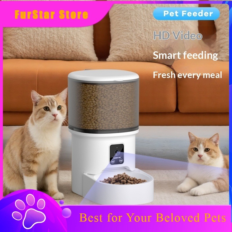FurStarSmart WiFi Automatic Pe - đánh giá và giá Pet Feeder App Control Portion