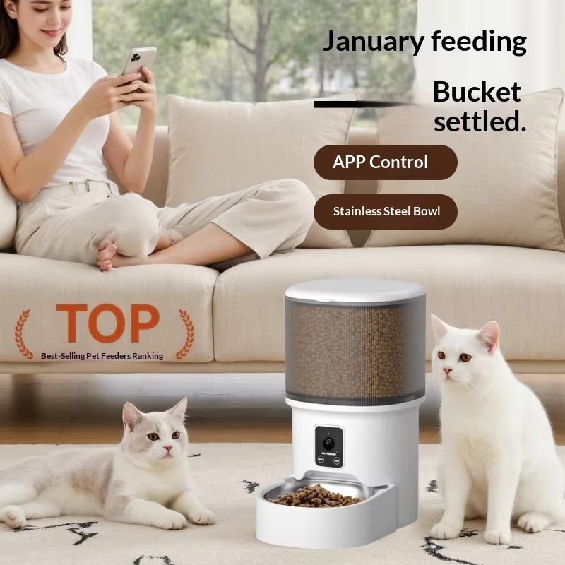 FurStarSmart WiFi Automatic Pe - đánh giá và giá Pet Feeder App Control Portion