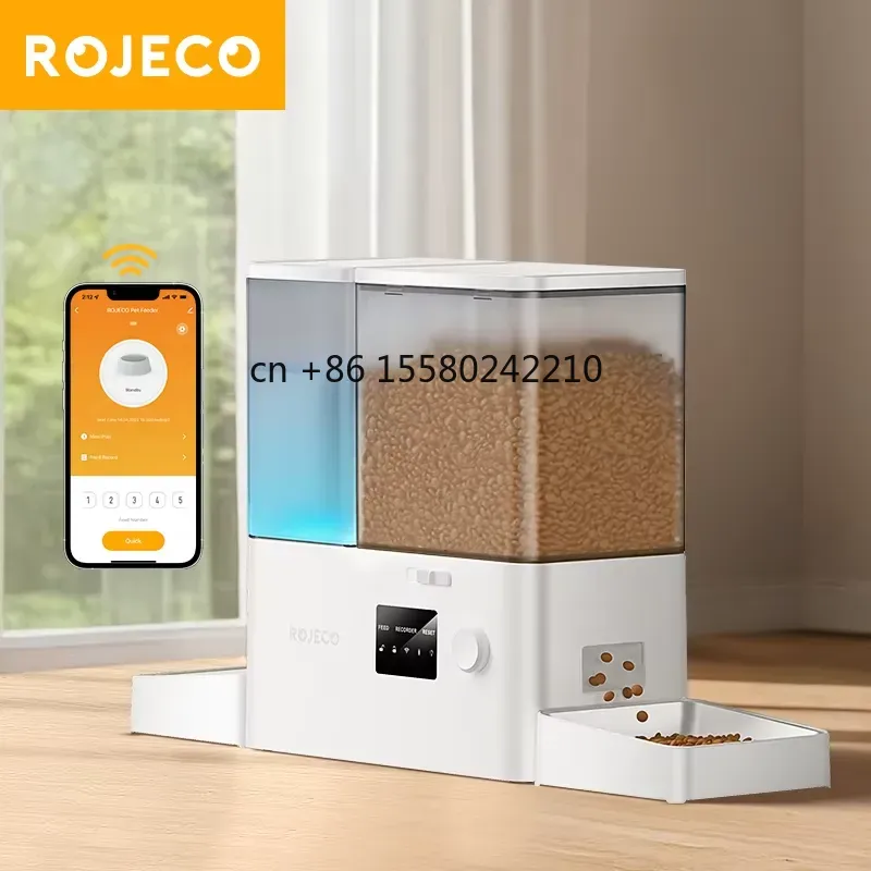 ROJECO 8.5L Automatic Pet Feed - đánh giá và giá Smart Pet Water Fountain Wifi