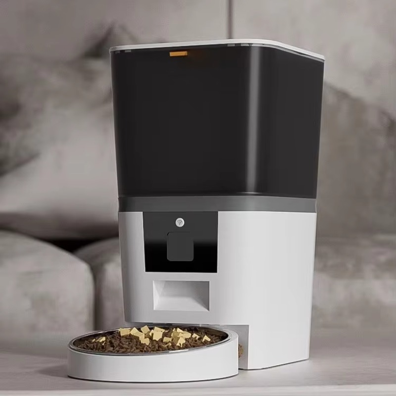 Automatic Smart Plastic Love F - đánh giá và giá Automatic Cat Feeder 6L Timed