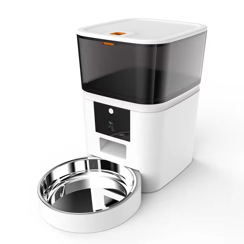 Automatic Smart Plastic Love F - đánh giá và giá Automatic Cat Feeder 6L Timed
