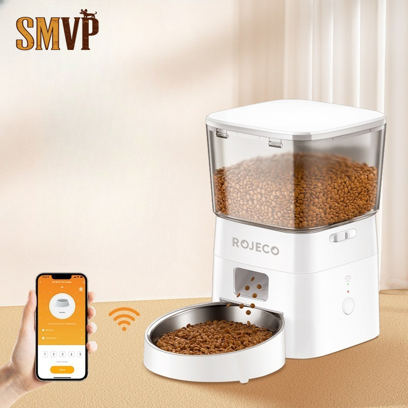 WiFi Smart Automatic Pet Feede - đánh giá và giá Pet Feeder App Control Portion
