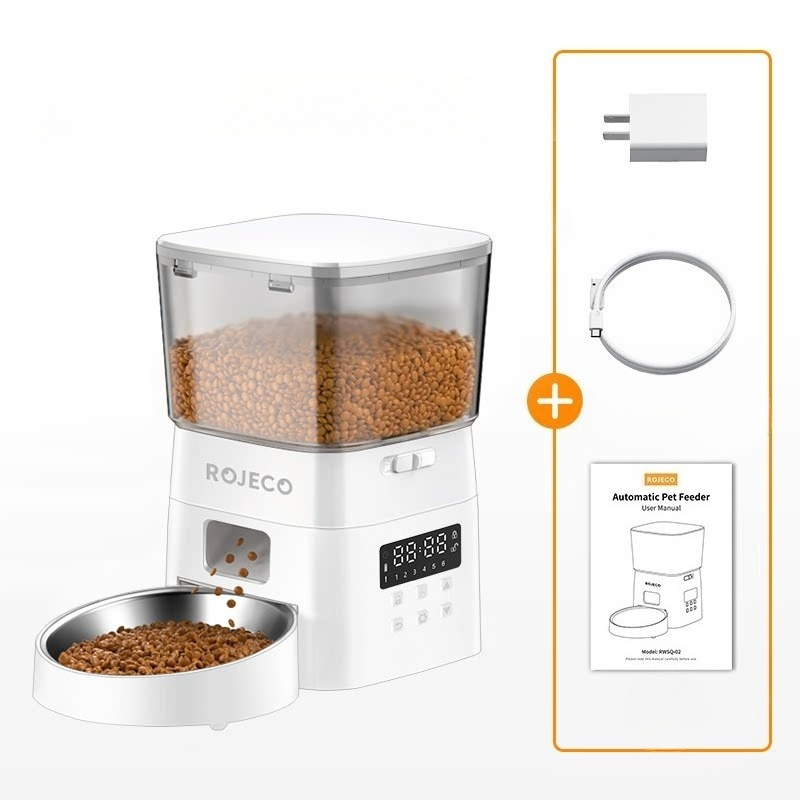 WiFi Smart Automatic Pet Feede - đánh giá và giá Pet Feeder App Control Portion