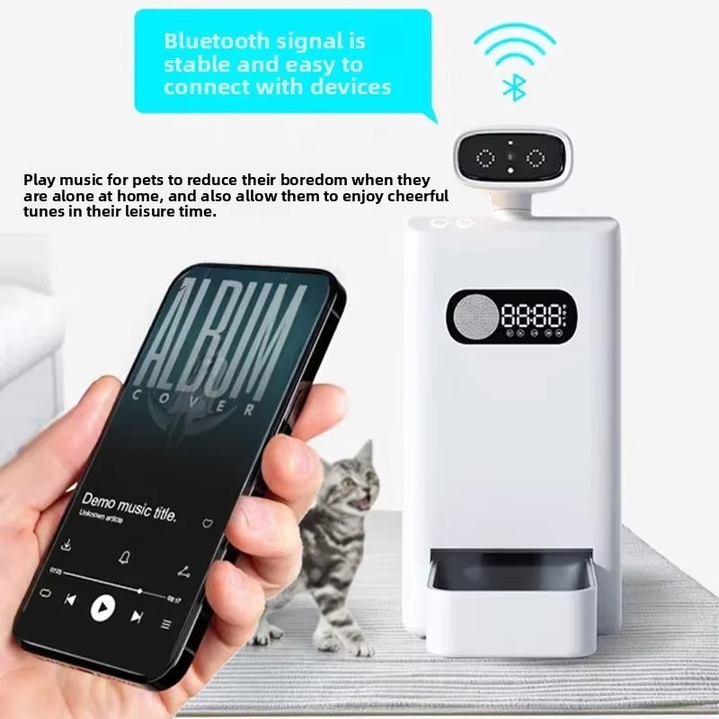 FurStarAutomatic Pet Feeder Wi - đánh giá và giá Smart Pet Feeder Camera Wifi