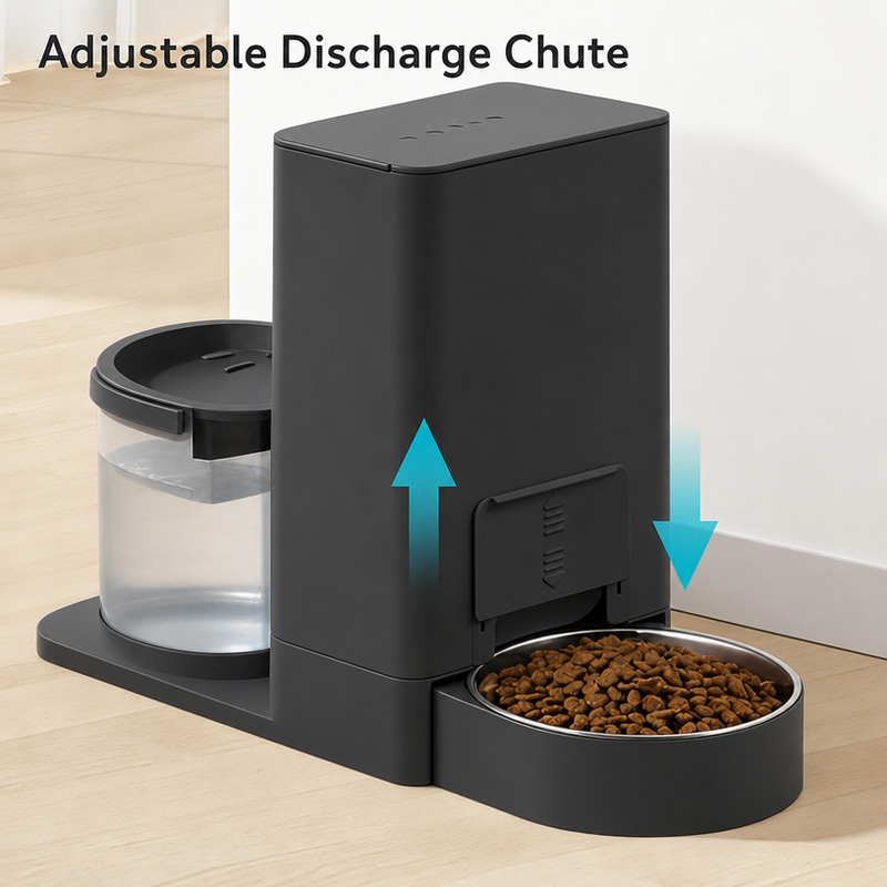 Integrated Pet Feeder 2-in-1 W - đánh giá và giá Wireless Pet Water Fountain Battery
