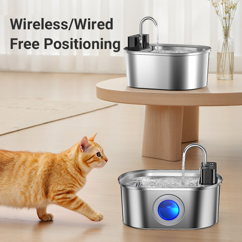 ROJECO Stainless Steel Cat Wat - đánh giá và giá Smart Pet Water Fountain Wifi