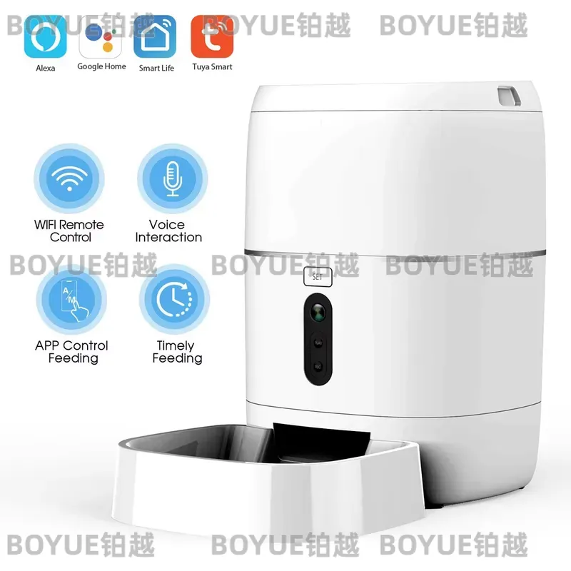 for RSH 1080P Camera Tuya Smar - đánh giá và giá Automatic Cat Feeder 6L Timed