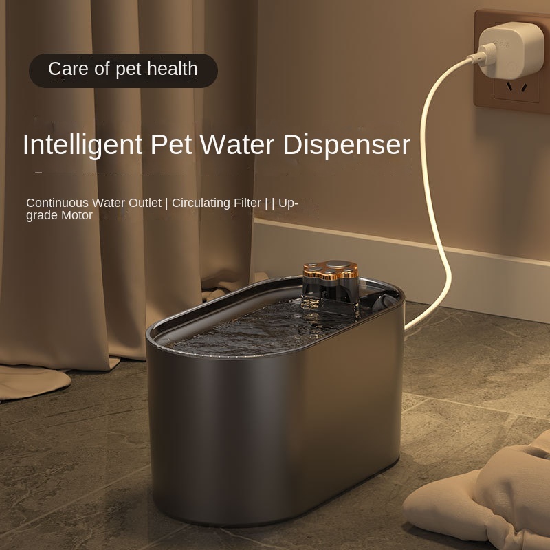 Automatic Pet Water Fountain 3 - đánh giá và giá Automatic Cat Water Dispenser 3L