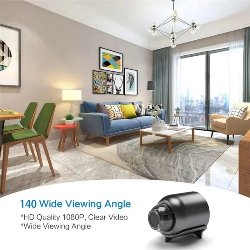 1080P HD Mini WiFi Camera, Wir - đánh giá và giá Smart Pet Feeder Camera Wifi