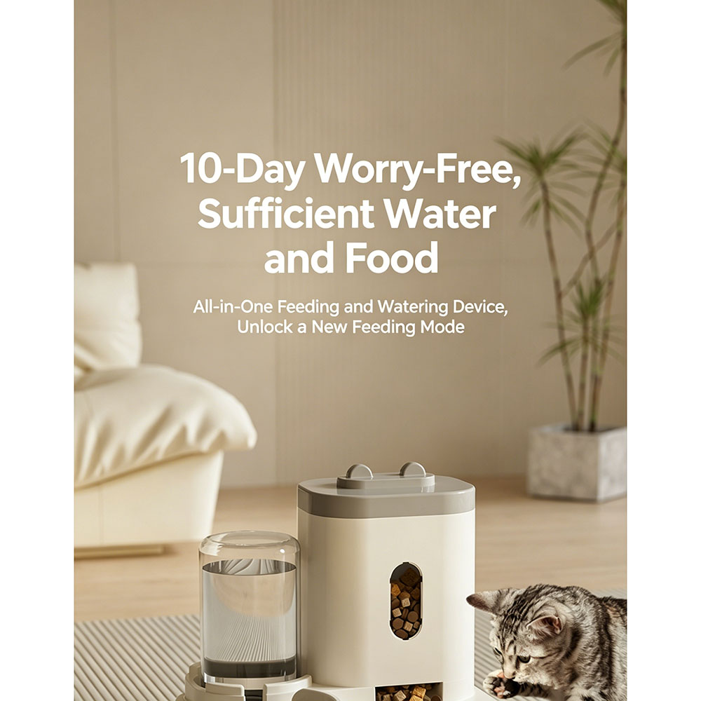 Automatic Feeder Dog Cat Food  - đánh giá và giá Dog Water Fountain Large