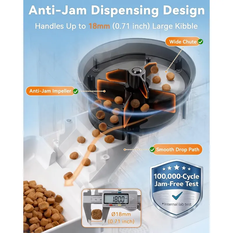 12L Automatic Wifi Pet Food Di - đánh giá và giá Pet Feeder App Control Portion