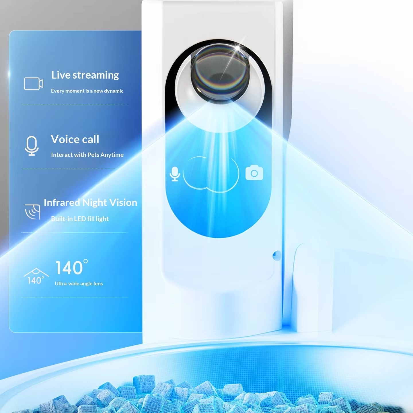 FurStarNew Smart XL Capacity P - đánh giá và giá Pet Feeder App Control Portion