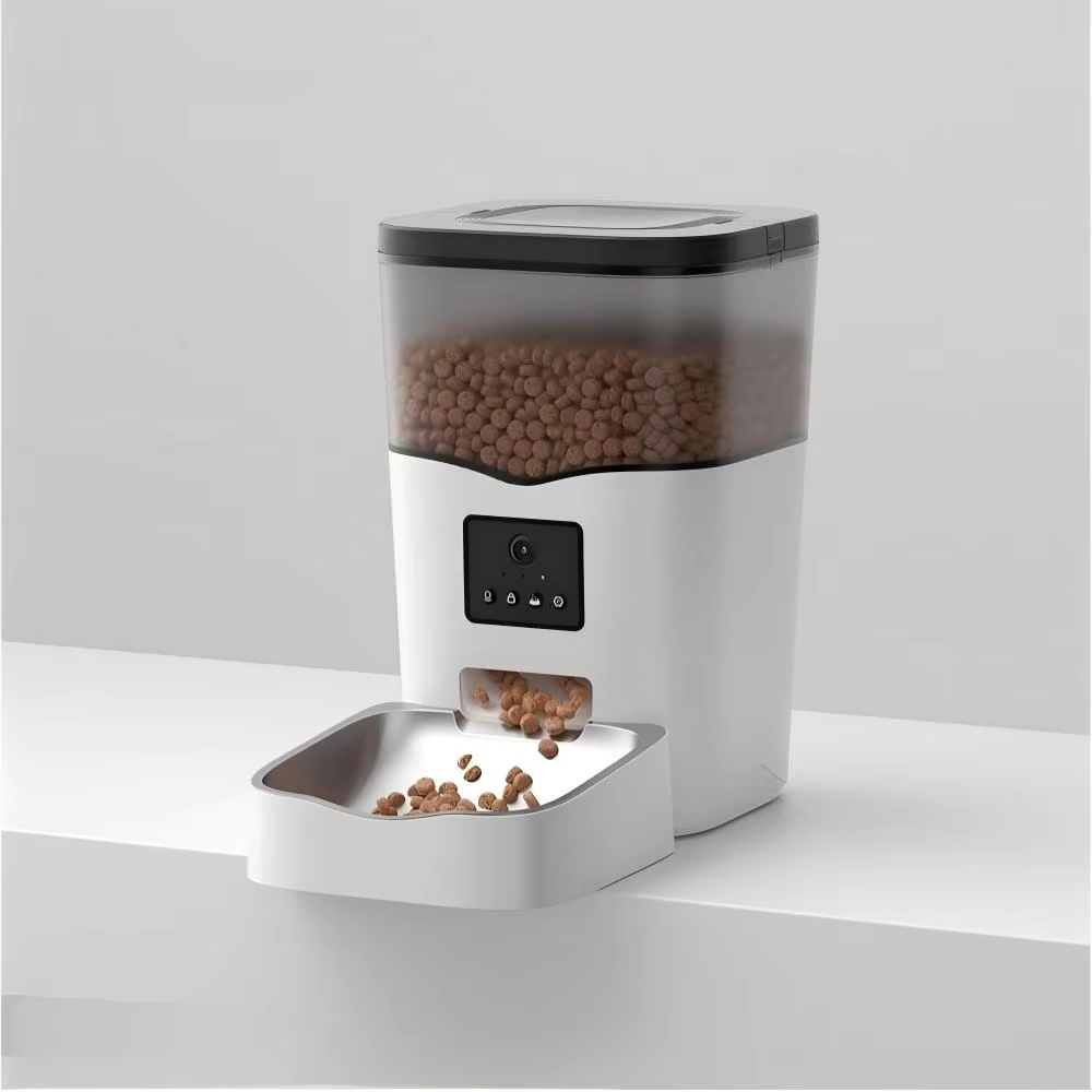 Automatic Smart Plastic Waterp - đánh giá và giá Pet Feeder App Control Portion