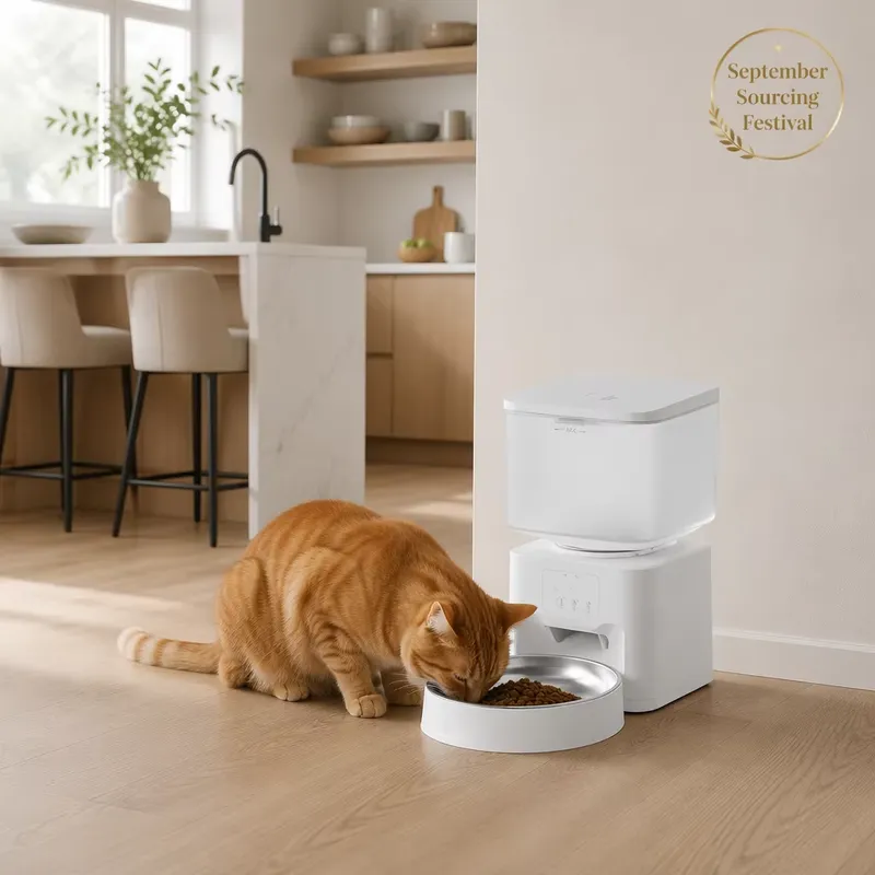 For Smart Pet Feeder WiFi App  - đánh giá và giá Pet Feeder App Control Portion