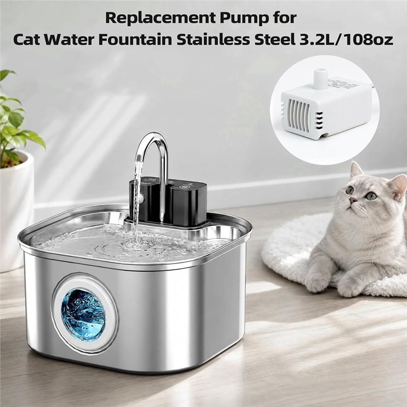 ABKP-Cat Water Fountain Replac - đánh giá và giá Wireless Pet Water Fountain Battery