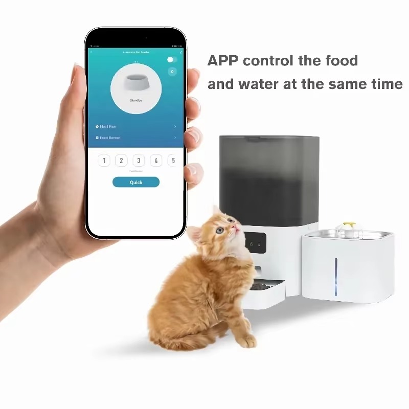 FurStarWiFi APP Controlled Sma - đánh giá và giá Automatic Cat Feeder 6L Timed