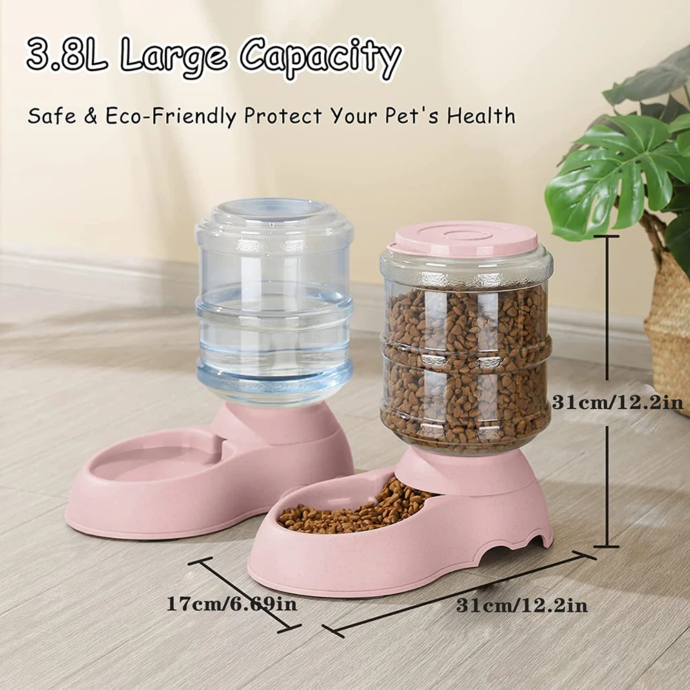 Automatic Water Dispenser Larg - đánh giá và giá Pet Water Fountain Stainless Steel
