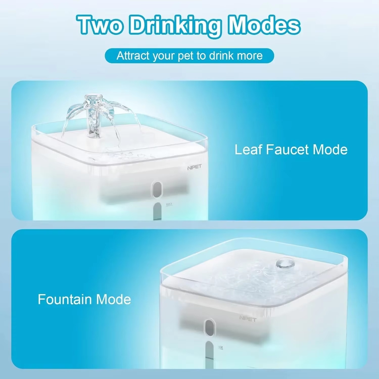 FurStarNPET Cat Water Fountain - đánh giá và giá Automatic Cat Water Dispenser 3L