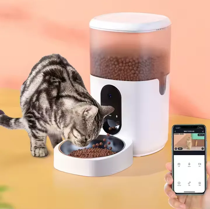 6L 1080P Video  Remote Control - đánh giá và giá Automatic Cat Feeder 6L Timed
