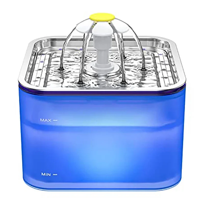 3L Crystal Cat Water Fountain  - đánh giá và giá Automatic Cat Water Dispenser 3L
