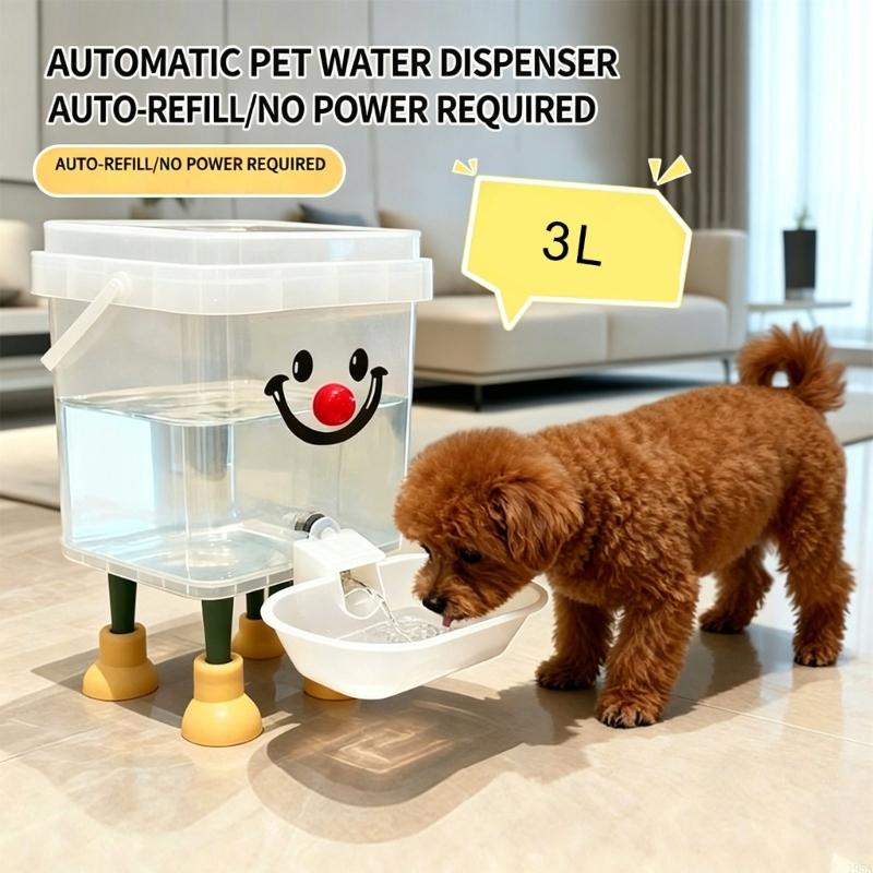 Tự động đổ nước cho thú cưng u - đánh giá và giá Dog Water Fountain Large