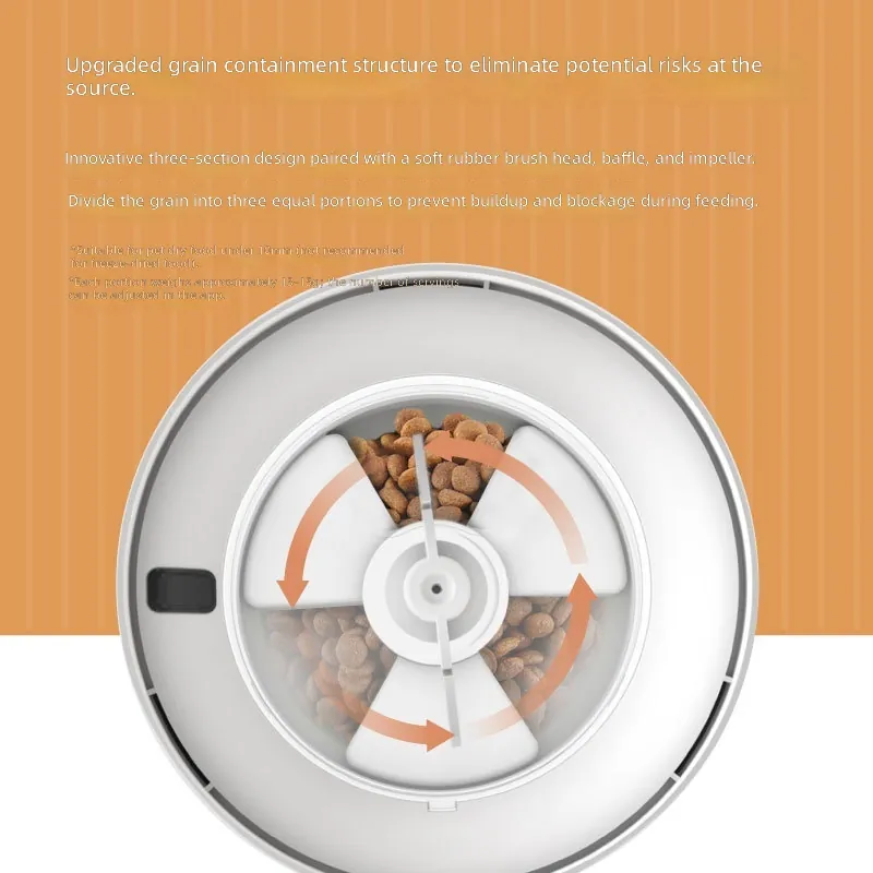 Mini Automatic Pet Feeder for  - đánh giá và giá Pet Feeder App Control Portion