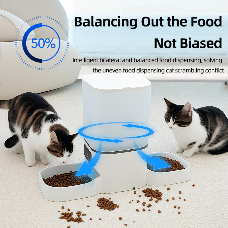 Smart Bluetooth Automatic Pet  - đánh giá và giá Automatic Cat Feeder 6L Timed