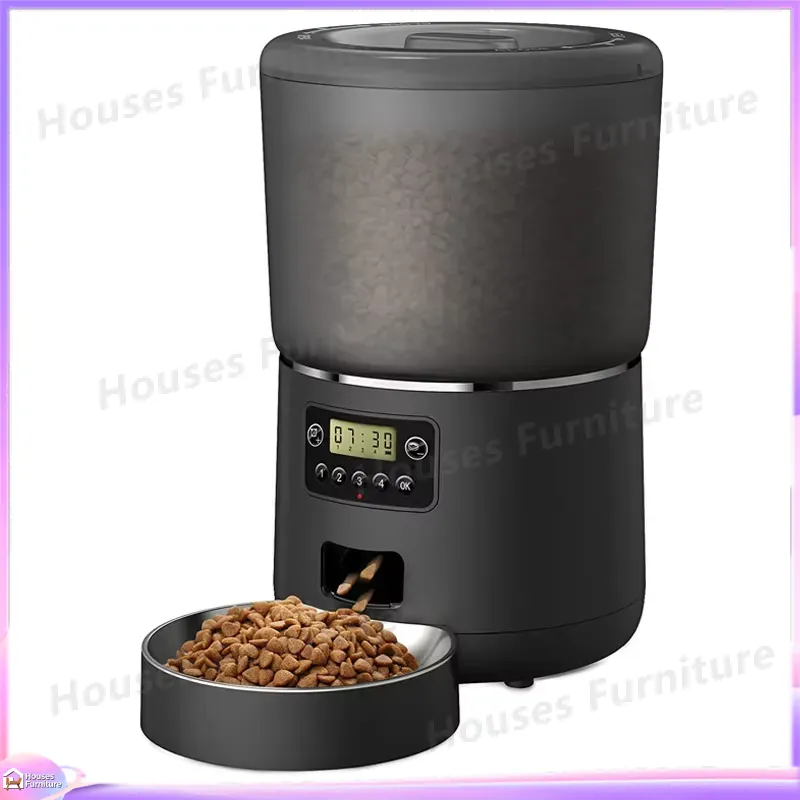 Automatic Pet Feeder for Cats  - đánh giá và giá Smart Pet Feeder Camera Wifi